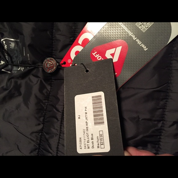 Men’s Medium Insulated Jacket - Dark Teal - Picture 5 of 5